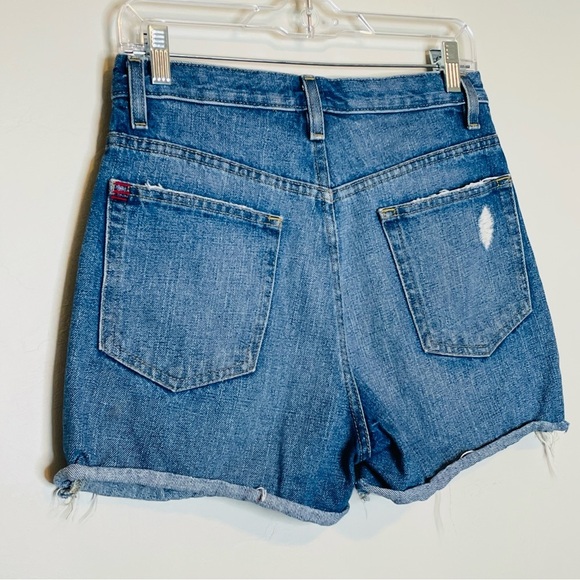 BDG High Rise Distressed Denim Jean Shorts - Picture 6 of 8